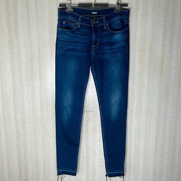 HUDSON Krista Super Skinny Released Raw
Hem Jeans Crest Falls Blue $198 Denim - Picture 5 of 12